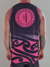 Load image into Gallery viewer, MANAAKI MADE PUHORO BASKETBALL SINGLET