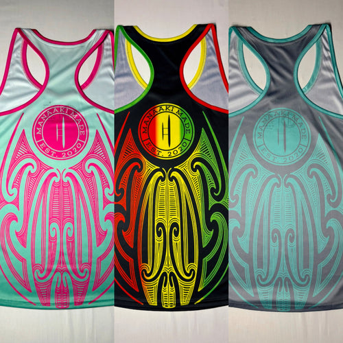 MANAAKI MADE RACER BACK SINGLET