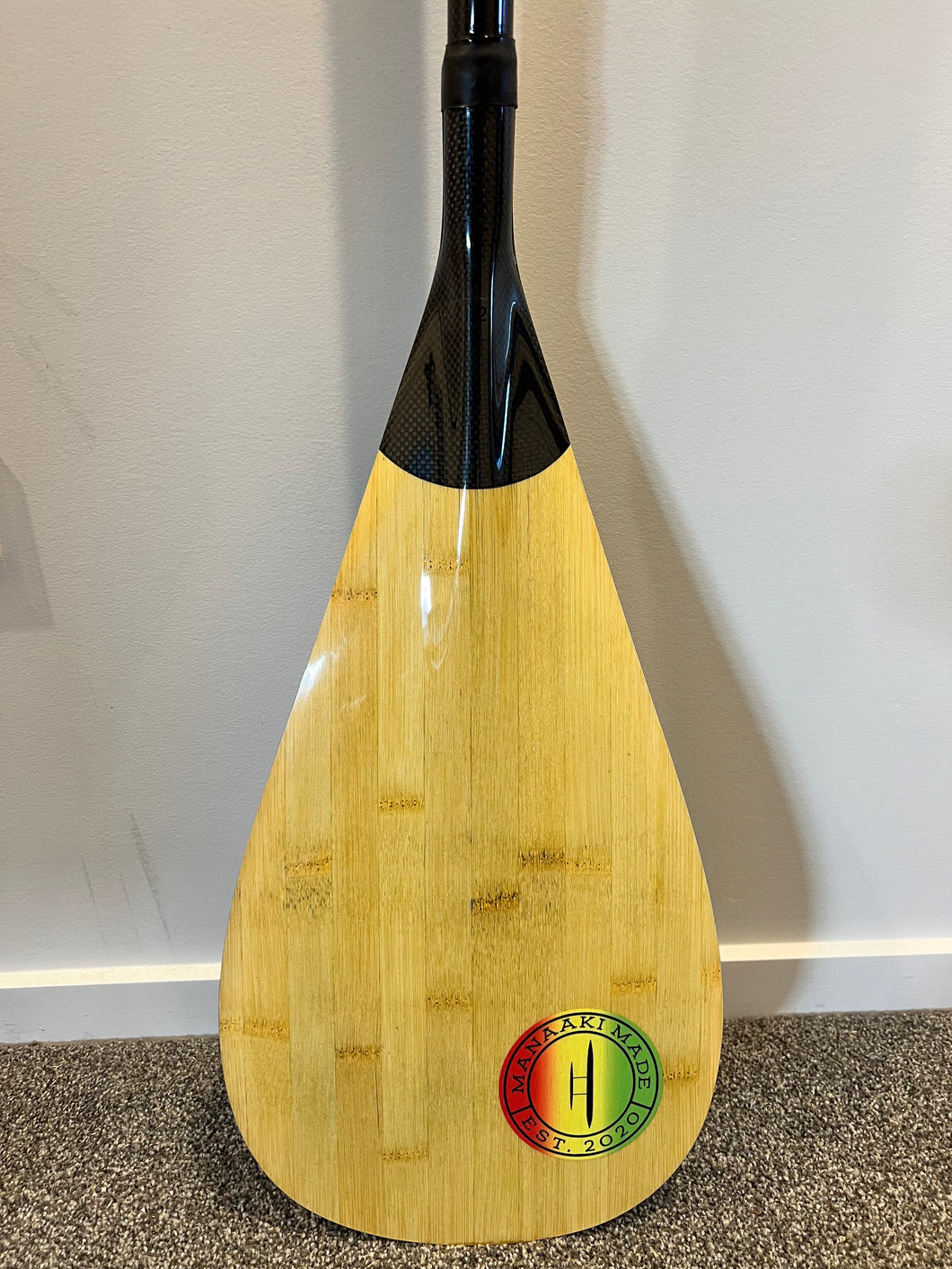 FULL CARBON TUNA PADDLE (Bamboo Veneer Blade)