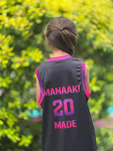 Load image into Gallery viewer, MANAAKI MADE 2.0 KIDS BASKETBALL SINGLET