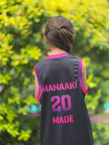 MANAAKI MADE 2.0 KIDS BASKETBALL SINGLET