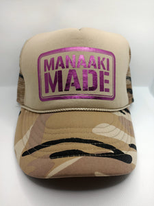 MANAAKI MADE TRUCKER CAPS