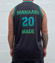 Load image into Gallery viewer, MANAAKI MADE 2.0 BASKETBALL SINGLET
